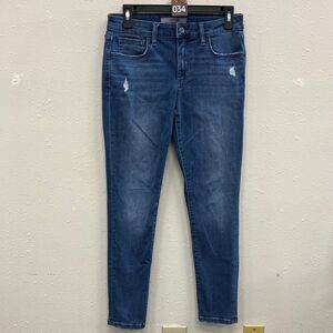 Joes jeans medium washed lightly distressed skinny jeans size 27 #745